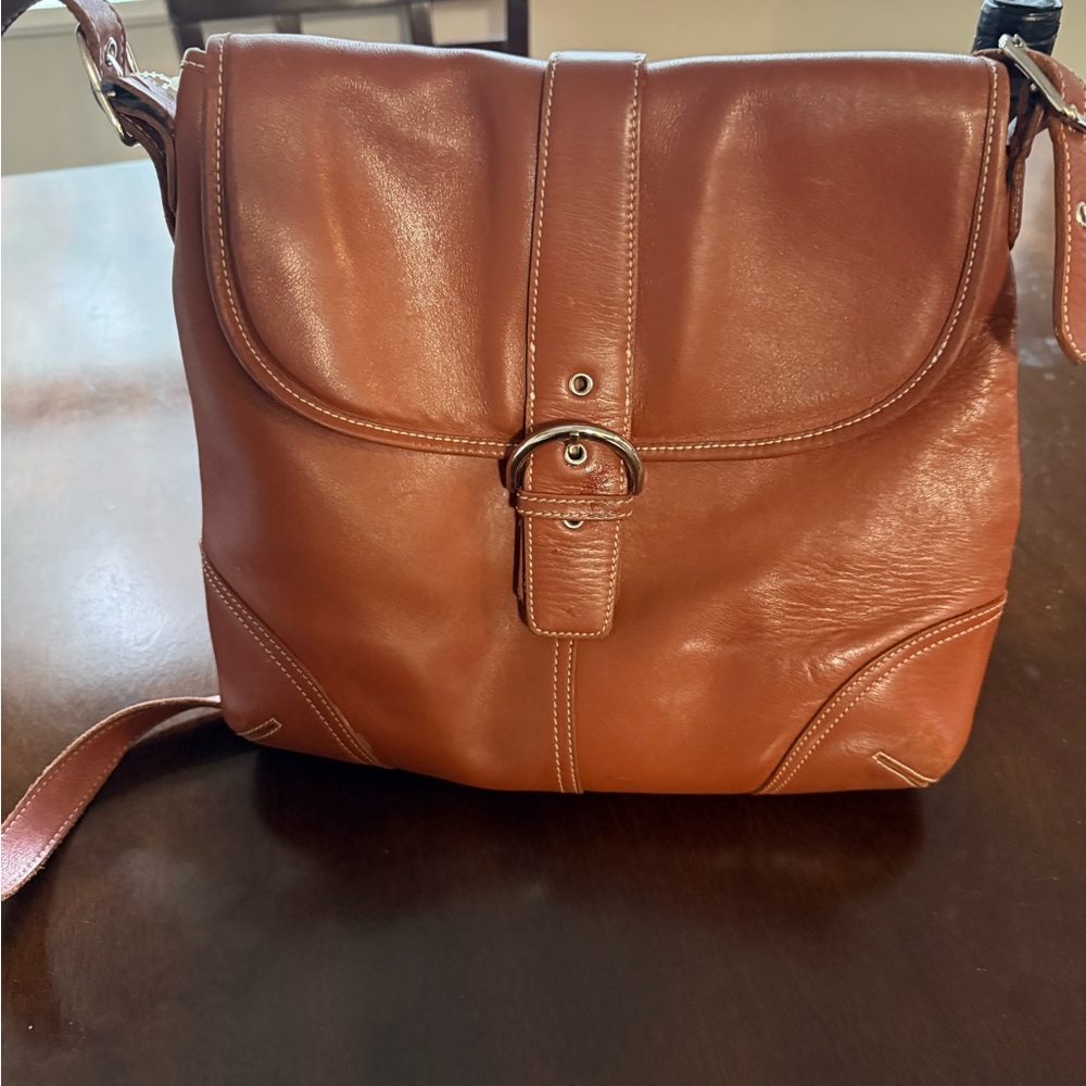 Wilsons Leather Brown Crossbody Bag